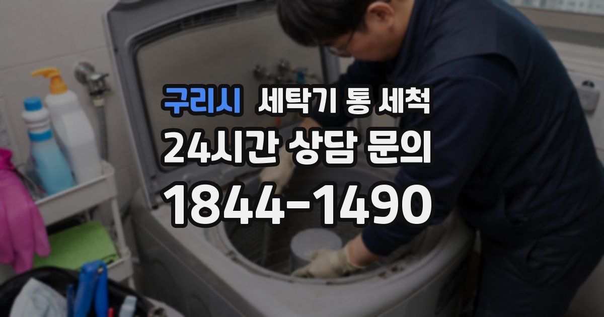 구리시 세탁기 통 세척