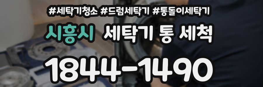 시흥시 세탁기 통 세척