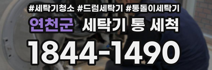 연천군 세탁기 통 세척
