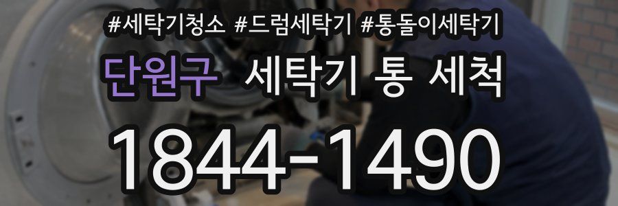 단원구 세탁기 통 세척