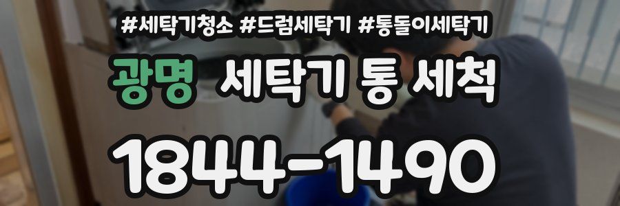 광명 세탁기 통 세척