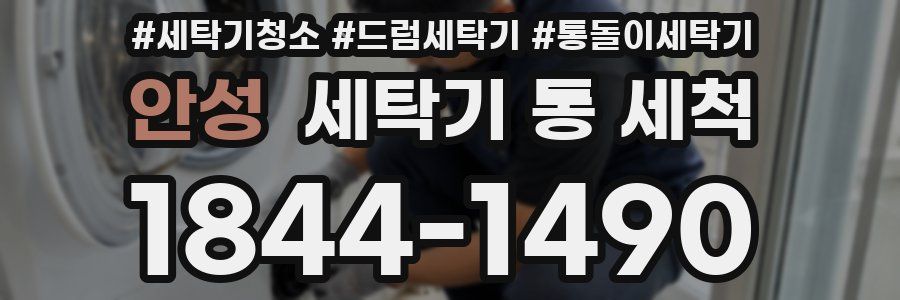 안성 세탁기 통 세척