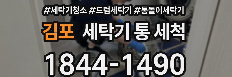 김포 세탁기 통 세척