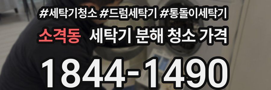 소격동 세탁기 분해 청소 가격