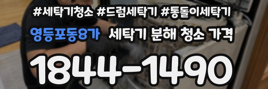 영등포동8가 세탁기 분해 청소 가격