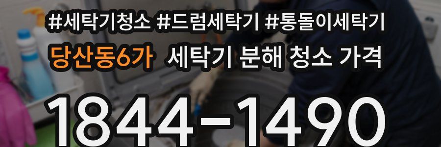 당산동6가 세탁기 분해 청소 가격