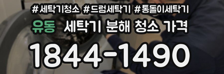 유동 세탁기 분해 청소 가격