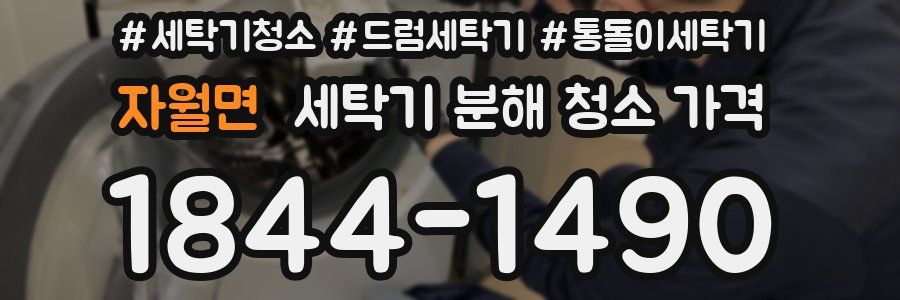 자월면 세탁기 분해 청소 가격