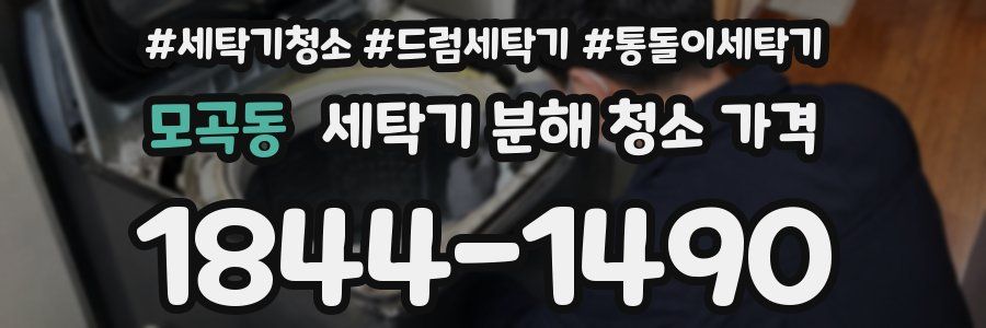 모곡동 세탁기 분해 청소 가격