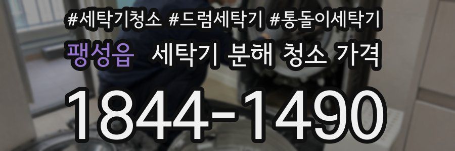 팽성읍 세탁기 분해 청소 가격