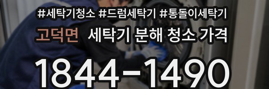 고덕면 세탁기 분해 청소 가격