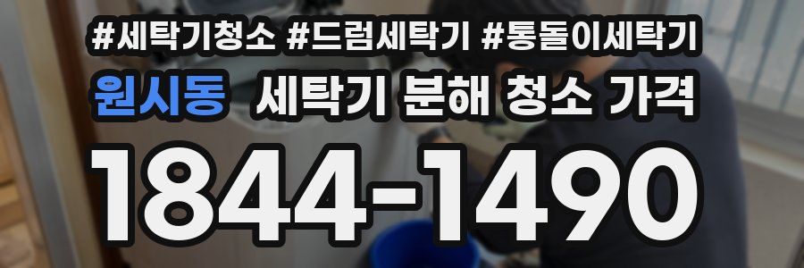 원시동 세탁기 분해 청소 가격