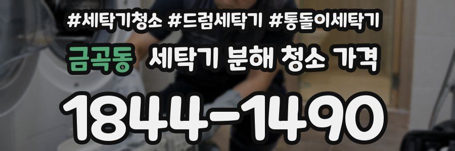 금곡동 세탁기 분해 청소 가격
