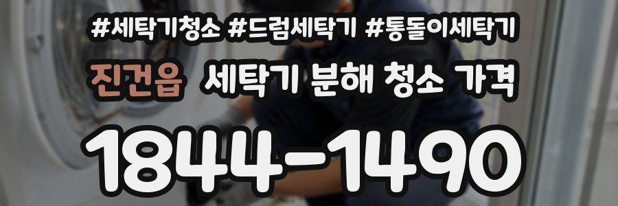 진건읍 세탁기 분해 청소 가격