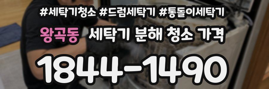 왕곡동 세탁기 분해 청소 가격