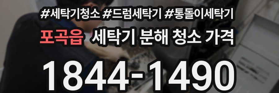 포곡읍 세탁기 분해 청소 가격