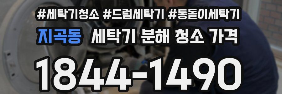 지곡동 세탁기 분해 청소 가격