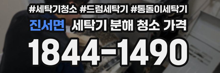 진서면 세탁기 분해 청소 가격