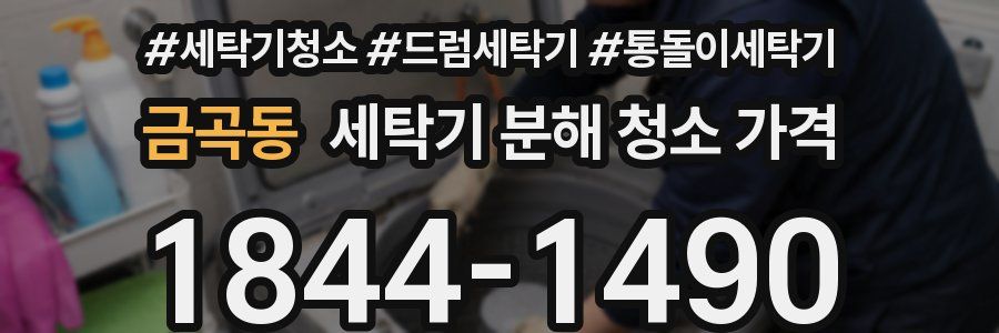 금곡동 세탁기 분해 청소 가격