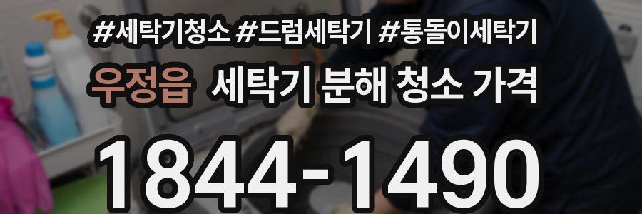 우정읍 세탁기 분해 청소 가격