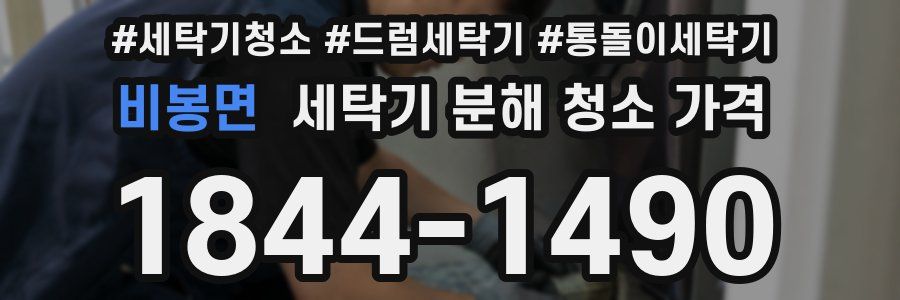 비봉면 세탁기 분해 청소 가격