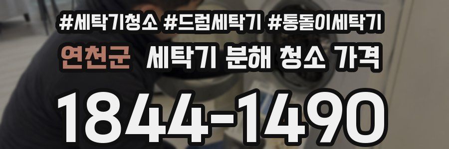 연천군 세탁기 분해 청소 가격