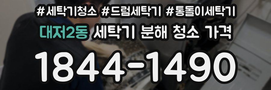 대저2동 세탁기 분해 청소 가격
