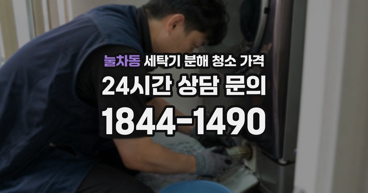 눌차동 세탁기 분해 청소 가격
