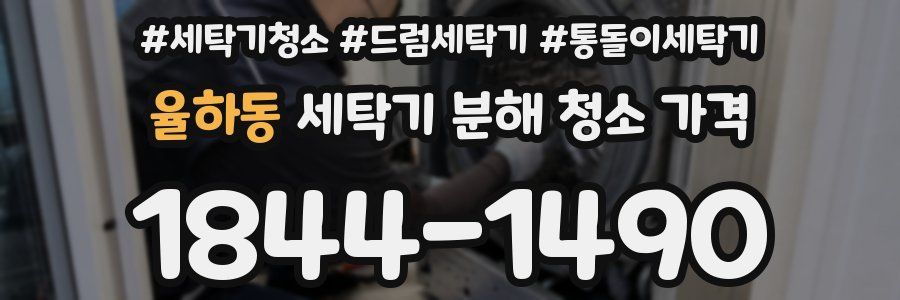 율하동 세탁기 분해 청소 가격