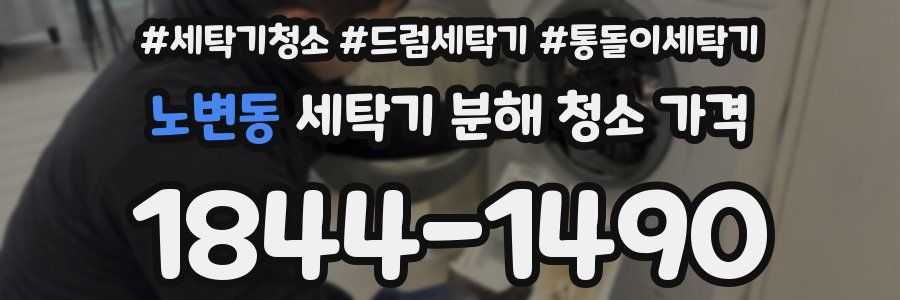 노변동 세탁기 분해 청소 가격