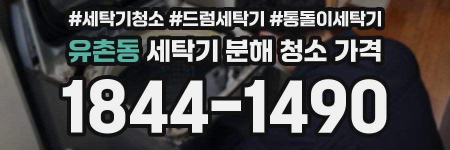 유촌동 세탁기 분해 청소 가격