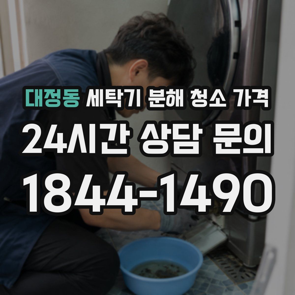 대정동 세탁기 분해 청소 가격