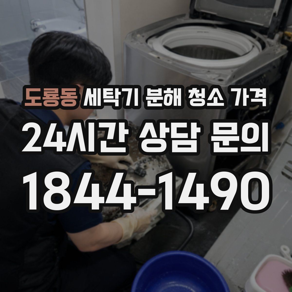 도룡동 세탁기 분해 청소 가격