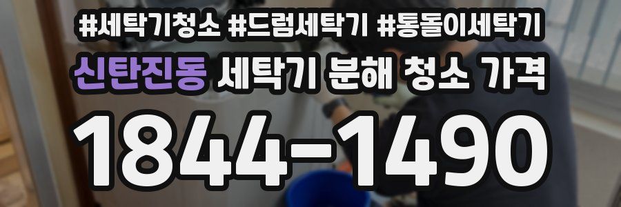 신탄진동 세탁기 분해 청소 가격