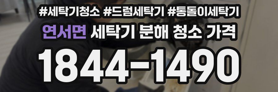 연서면 세탁기 분해 청소 가격