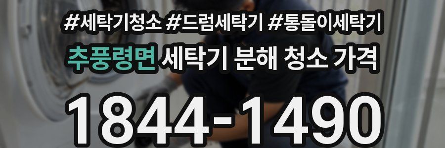 추풍령면 세탁기 분해 청소 가격