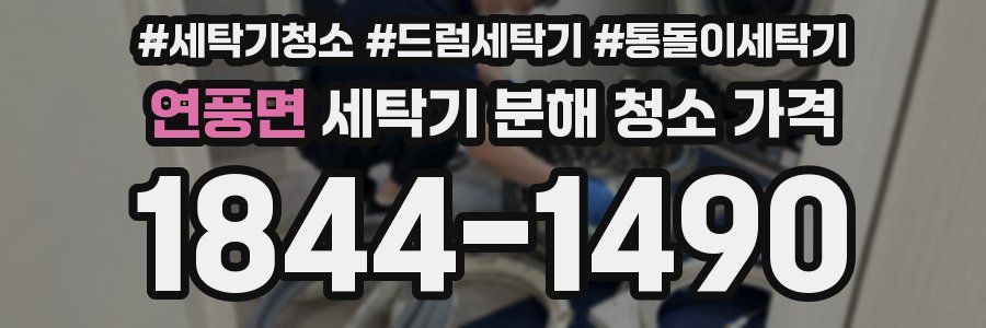 연풍면 세탁기 분해 청소 가격