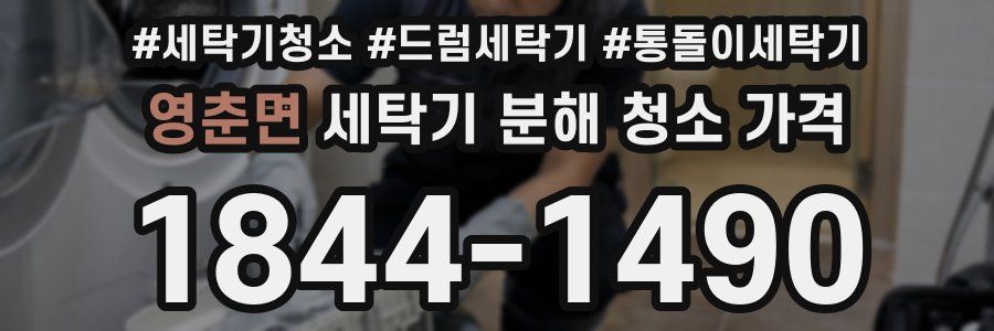 영춘면 세탁기 분해 청소 가격