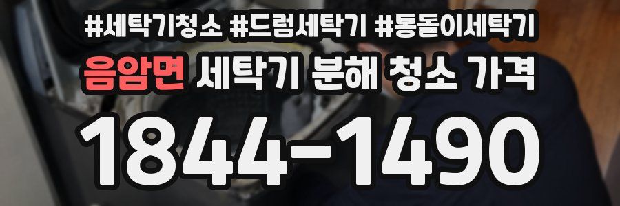 음암면 세탁기 분해 청소 가격