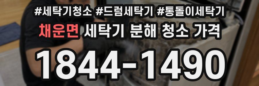 채운면 세탁기 분해 청소 가격