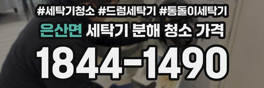 은산면 세탁기 분해 청소 가격
