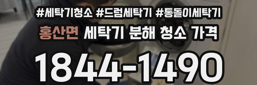 홍산면 세탁기 분해 청소 가격