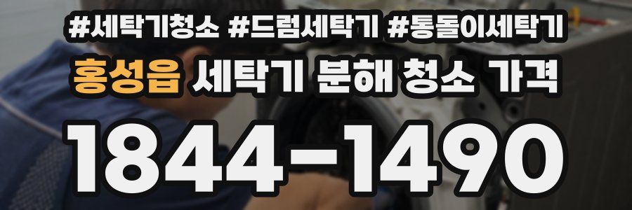 홍성읍 세탁기 분해 청소 가격
