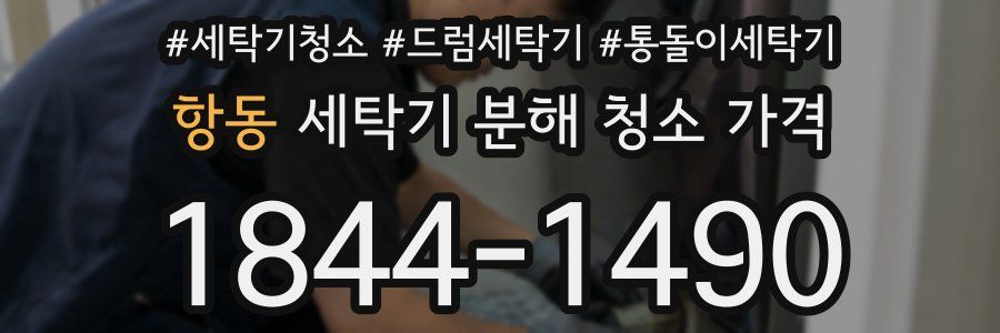 항동 세탁기 분해 청소 가격