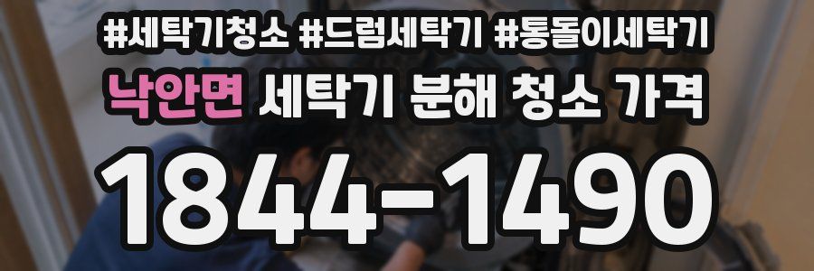 낙안면 세탁기 분해 청소 가격