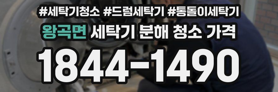 왕곡면 세탁기 분해 청소 가격