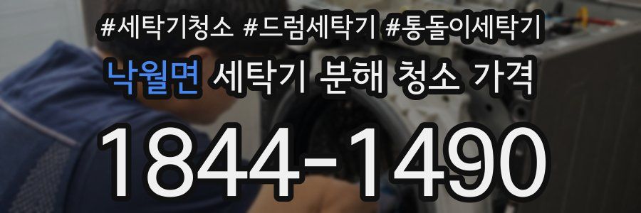 낙월면 세탁기 분해 청소 가격