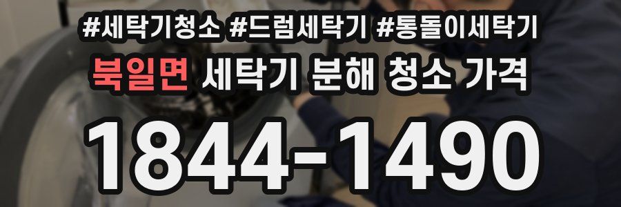 북일면 세탁기 분해 청소 가격