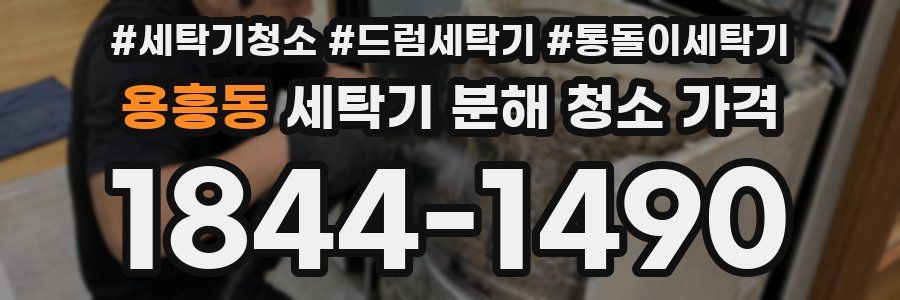 용흥동 세탁기 분해 청소 가격