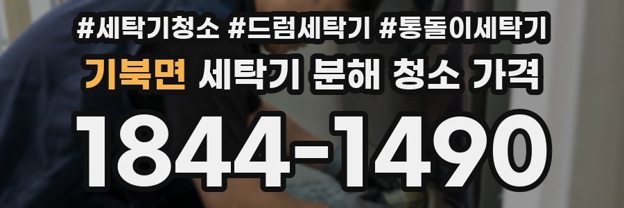 기북면 세탁기 분해 청소 가격